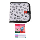 Maxbell Erasable Doodle Book Set Portable Reusable Drawing Book for Game Travel Road panda