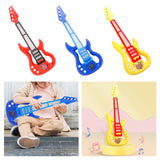Maxbell Guitar Toy Portable Kids Toy Ukulele for Boys Girls Preschool Birthday Gifts Red