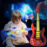 Maxbell Guitar Toy Portable Kids Toy Ukulele for Boys Girls Preschool Birthday Gifts Red