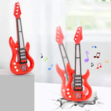 Maxbell Guitar Toy Portable Kids Toy Ukulele for Boys Girls Preschool Birthday Gifts Red