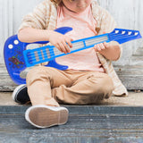 Maxbell Guitar Toy Portable Kids Toy Ukulele for Boys Girls Preschool Birthday Gifts Red