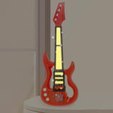 Maxbell Guitar Toy Portable Kids Toy Ukulele for Boys Girls Preschool Birthday Gifts Red