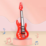 Maxbell Guitar Toy Portable Kids Toy Ukulele for Boys Girls Preschool Birthday Gifts Red