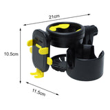 Maxbell Stroller Cup Holder with Phone Holder Cup Drink Holder for Pushchair Scooter