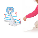 Maxbell Penguin Stair Climbing and Slides Toy Race Track Game Set for Boys Girls