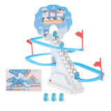 Maxbell Penguin Stair Climbing and Slides Toy Race Track Game Set for Boys Girls