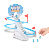 Maxbell Penguin Stair Climbing and Slides Toy Race Track Game Set for Boys Girls