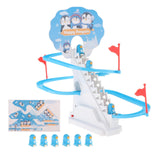 Maxbell Penguin Stair Climbing and Slides Toy Race Track Game Set for Boys Girls