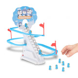 Maxbell Penguin Stair Climbing and Slides Toy Race Track Game Set for Boys Girls