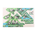 Maxbell Small Panda Toy Climbing Stairs and Track Playset Kids Electric Toy for Kids 3 Pandas