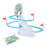 Maxbell Small Panda Toy Climbing Stairs and Track Playset Kids Electric Toy for Kids 3 Pandas