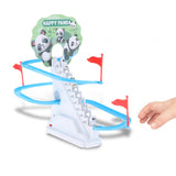 Maxbell Small Panda Toy Climbing Stairs and Track Playset Kids Electric Toy for Kids 3 Pandas