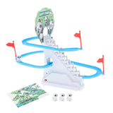 Maxbell Small Panda Toy Climbing Stairs and Track Playset Kids Electric Toy for Kids 6 Pandas