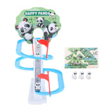 Maxbell Small Panda Toy Climbing Stairs and Track Playset Kids Electric Toy for Kids 6 Pandas