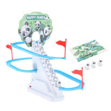 Maxbell Small Panda Toy Climbing Stairs and Track Playset Kids Electric Toy for Kids 6 Pandas