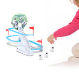 Maxbell Small Panda Toy Climbing Stairs and Track Playset Kids Electric Toy for Kids 6 Pandas
