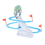 Maxbell Small Panda Toy Climbing Stairs and Track Playset Kids Electric Toy for Kids 9 Pandas