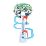 Maxbell Small Panda Toy Climbing Stairs and Track Playset Kids Electric Toy for Kids 9 Pandas