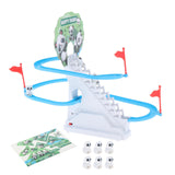 Maxbell Small Panda Toy Climbing Stairs and Track Playset Kids Electric Toy for Kids 9 Pandas