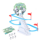 Maxbell Small Panda Toy Climbing Stairs and Track Playset Kids Electric Toy for Kids 9 Pandas