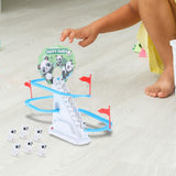 Maxbell Small Panda Toy Climbing Stairs and Track Playset Kids Electric Toy for Kids 9 Pandas