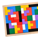 Maxbell Puck Game and Russian Block Toy Portable Tabletop Game for Party Game