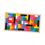 Maxbell Puck Game and Russian Block Toy Portable Tabletop Game for Party Game