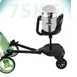 Maxbell Pram Pedal Adapter Stroller Attachments Child Kids Standing Plate with Seat