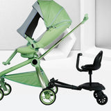 Maxbell Pram Pedal Adapter Stroller Attachments Child Kids Standing Plate with Seat