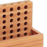 Maxbell Wooden 4 in A Row Game Board Game for Family and Group Girls Boys Child