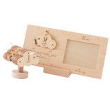 Maxbell Sonogram Picture Frame Wooden Nursery Decor Baby Photo Frame for Baby Shower