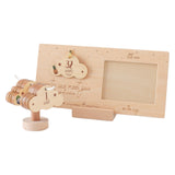 Maxbell Sonogram Picture Frame Wooden Nursery Decor Baby Photo Frame for Baby Shower