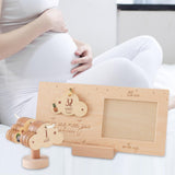 Maxbell Sonogram Picture Frame Wooden Nursery Decor Baby Photo Frame for Baby Shower