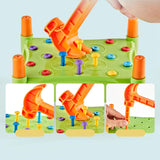 Maxbell Hammering Pounding Toy Stem Workbench Pound Toy for Preschool Birthday Gifts