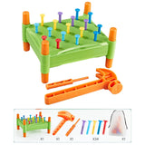 Maxbell Hammering Pounding Toy Stem Workbench Pound Toy for Preschool Birthday Gifts