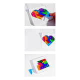 Maxbell Travel Puzzle Game Heart Shaped Kids Puzzler Intelligent Puzzle Brain Teaser