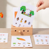 Maxbell Flash Cards Match Toys Memory Training Preschool Activity for Kids Preschool