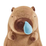 Maxbell Soft Toy with Pullable Snot Bubbles Plush Figure Toy Capybara for Kids Gifts