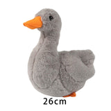 Maxbell Animal Plush Toy Duck Plush Doll Soft Toy for Party Bedroom Living Room Gray