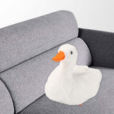 Maxbell Animal Plush Toy Duck Plush Doll Soft Toy for Party Bedroom Living Room White
