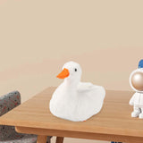 Maxbell Animal Plush Toy Duck Plush Doll Soft Toy for Party Bedroom Living Room White