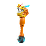 Maxbell Bubble Wands Outdoor Toys Cartoon Dragon Bubble Blower Toy for Kids Boy Girls Yellow