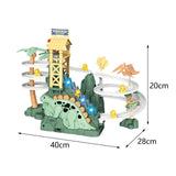 Maxbell Small Dinosaur Climbing Toys Bath Toy Game for Girls Boys Preschool Children