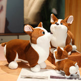 Maxbell Corgi Dog Plush Pillow Stuffed Animal Toy Cute Comfort Cushion Birthday Gift 23cm
