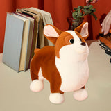 Maxbell Corgi Dog Plush Pillow Stuffed Animal Toy Cute Comfort Cushion Birthday Gift 23cm