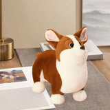 Maxbell Corgi Dog Plush Pillow Stuffed Animal Toy Cute Comfort Cushion Birthday Gift 23cm