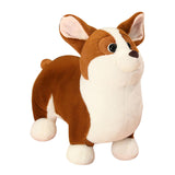 Maxbell Corgi Dog Plush Pillow Stuffed Animal Toy Cute Comfort Cushion Birthday Gift 35cm