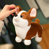 Maxbell Corgi Dog Plush Pillow Stuffed Animal Toy Cute Comfort Cushion Birthday Gift 35cm