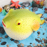 Maxbell Squeezing Animals Pufferfish Figures Small Animal Toy for Gifts Adults Teens