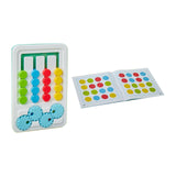 Maxbell Slide Puzzle Board Preschool Birthday Gifts Montessori Toy for Kids Children